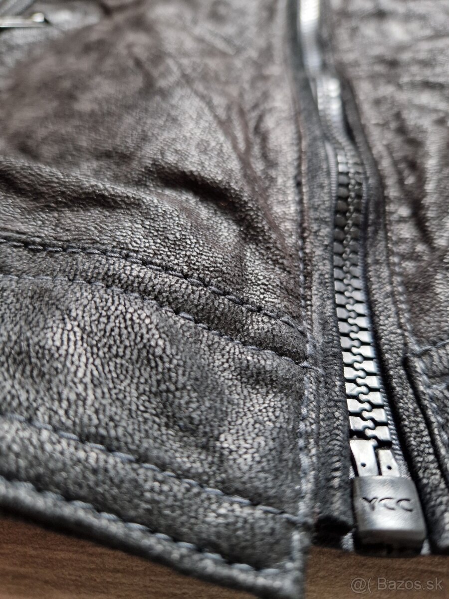 Pánská kožená bunda Angelo Litrico velikost S 1167 - 3