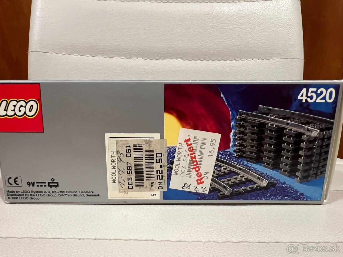 Lego System 4520 - 8 ks koľajníc - 3