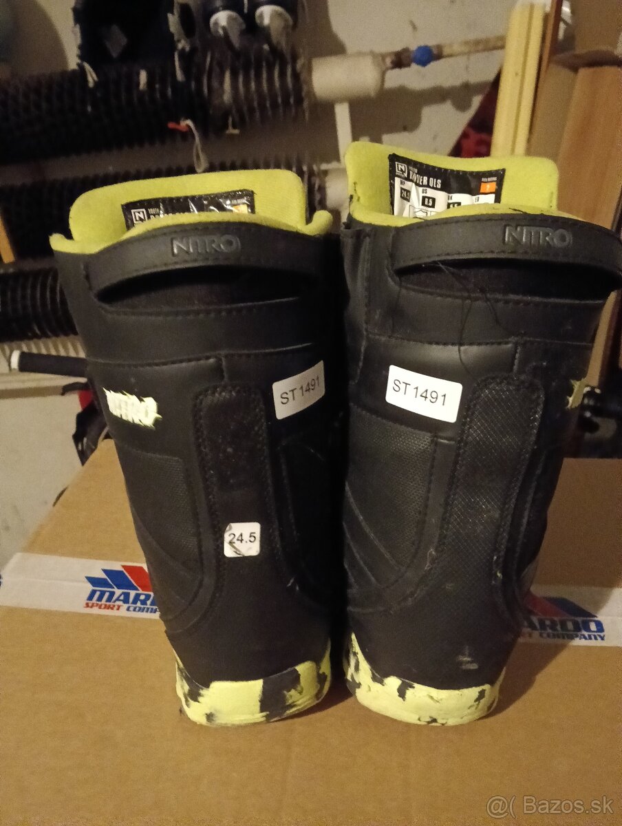 snowboardové topánky NITRO ROVER QLS 24.5cm - 3