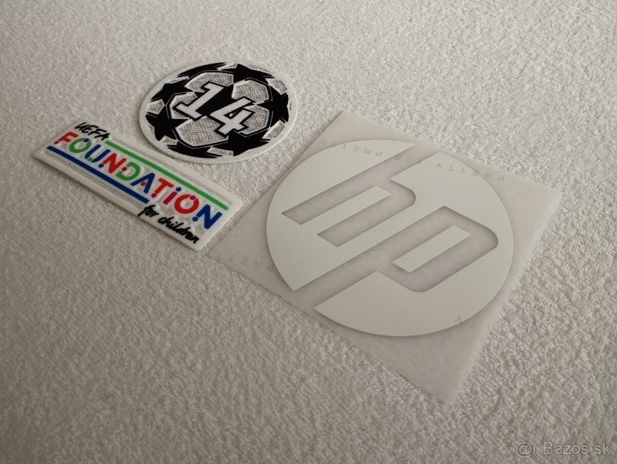 Nažehlovacia nášivka Champions League Real Madrid - 3