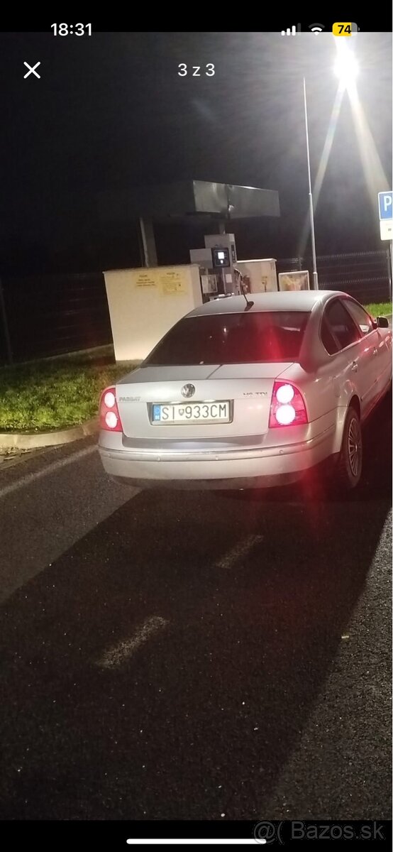 Rozpredám Passat B5,5, 2.5 TDI, V6 na náhradné diely - 3