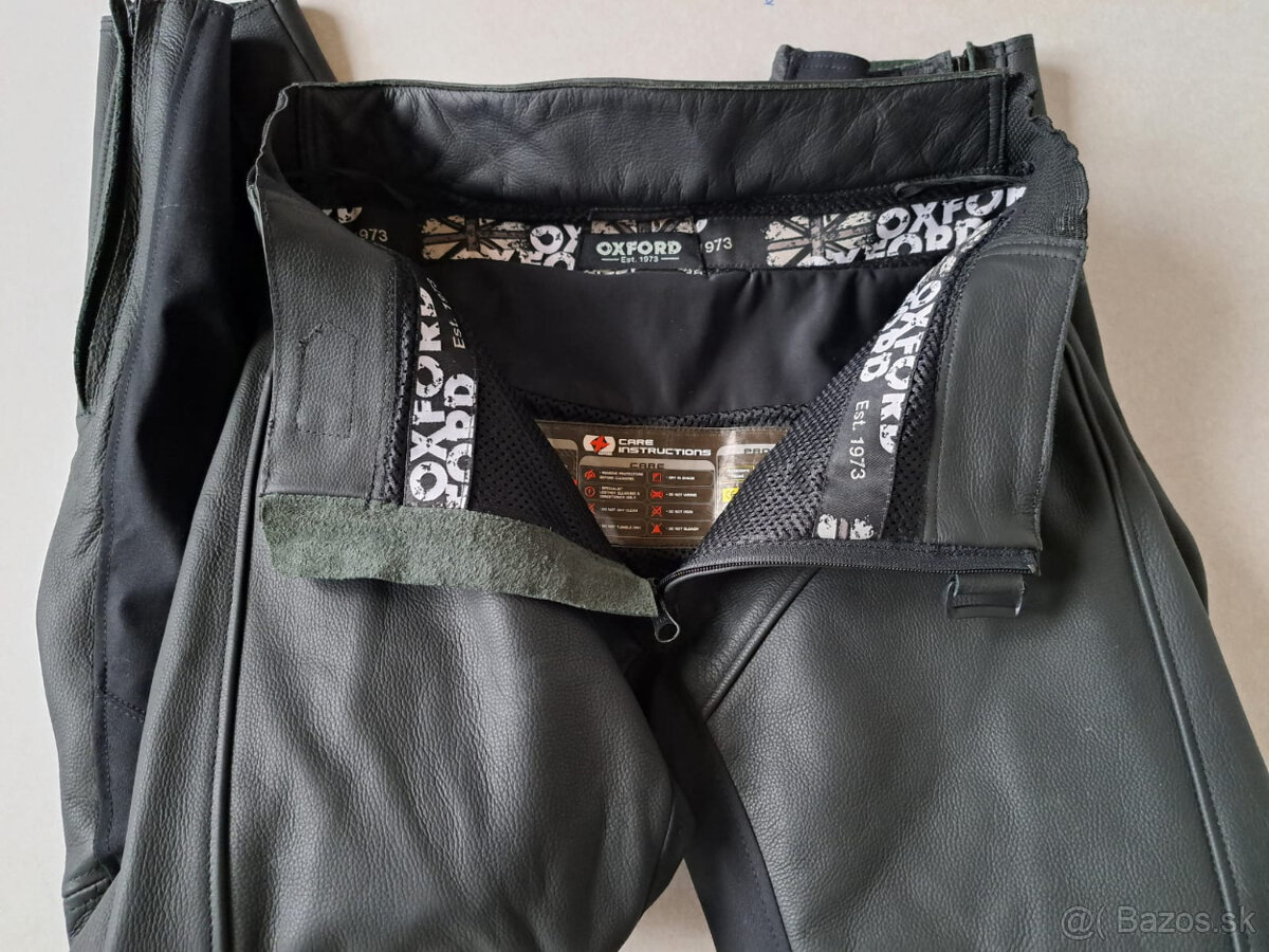 Kožené moto nohavice - 3