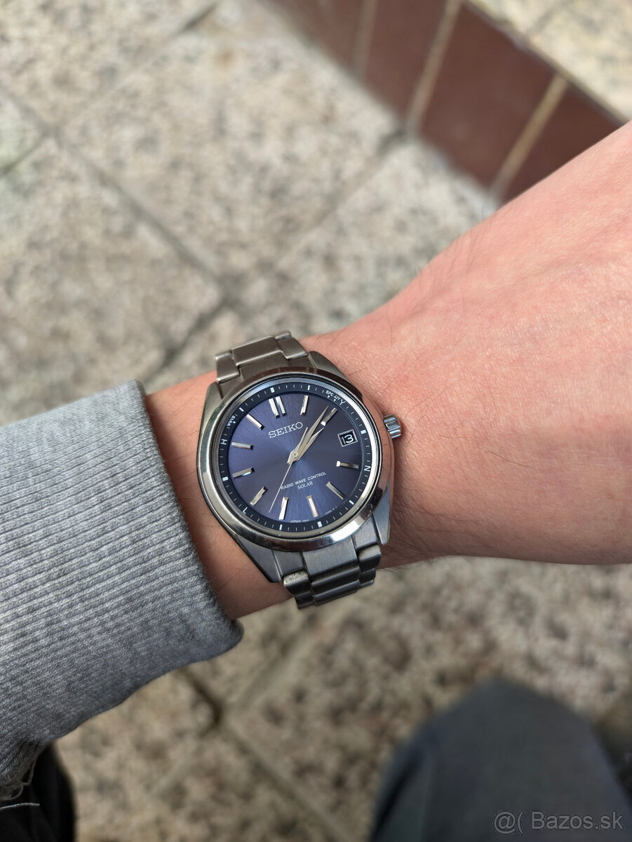 SEIKO SAGZ081, titánové, made in Japan, solárne - 3