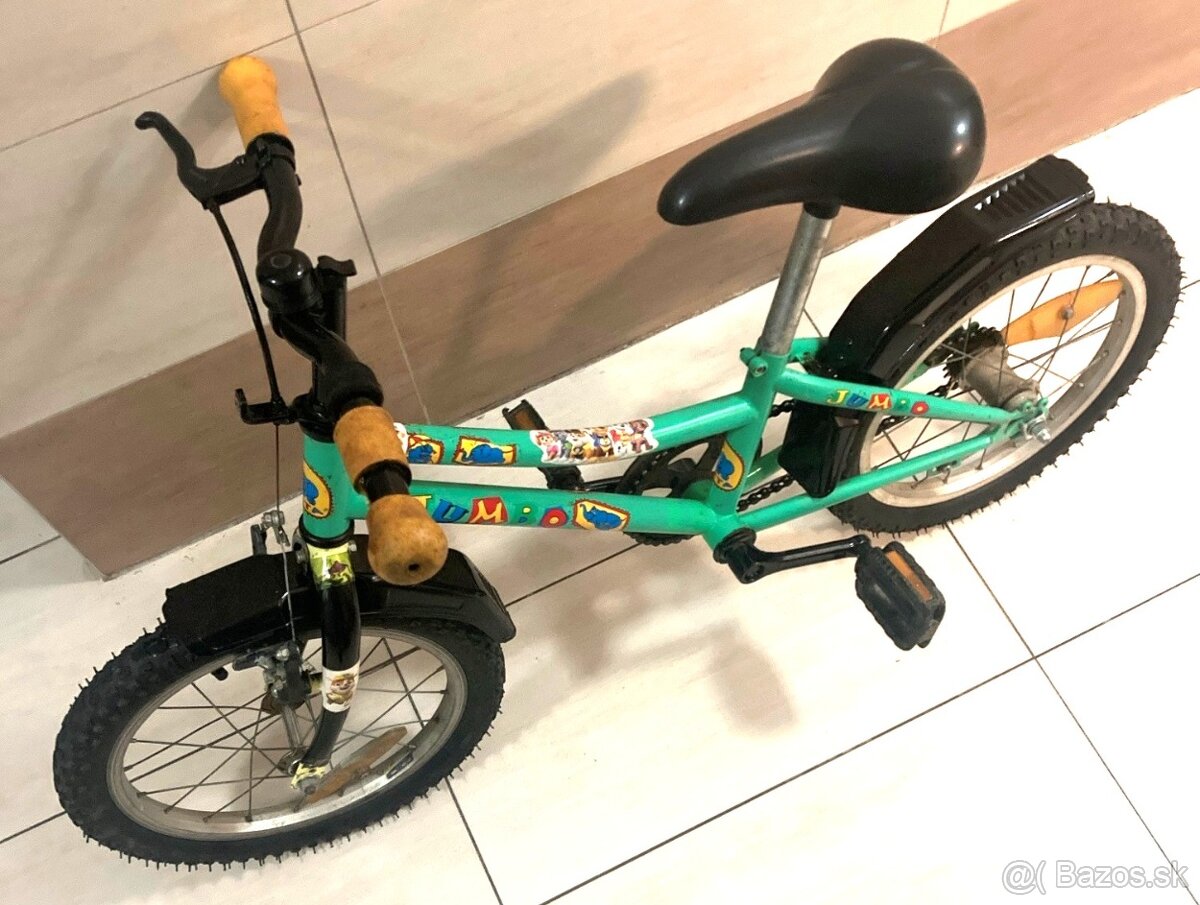 Bicykel 16" + pomocné kolieska + prilba 49-54cm - 3