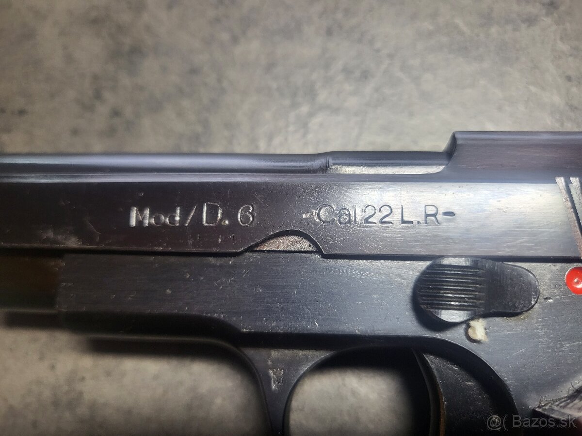 PIŠTOĽ UNIQUE MODEL D6 - 22.LR - 3