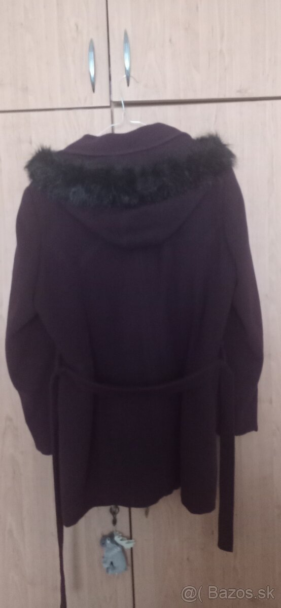 Dámsky flaušový kabát - 3