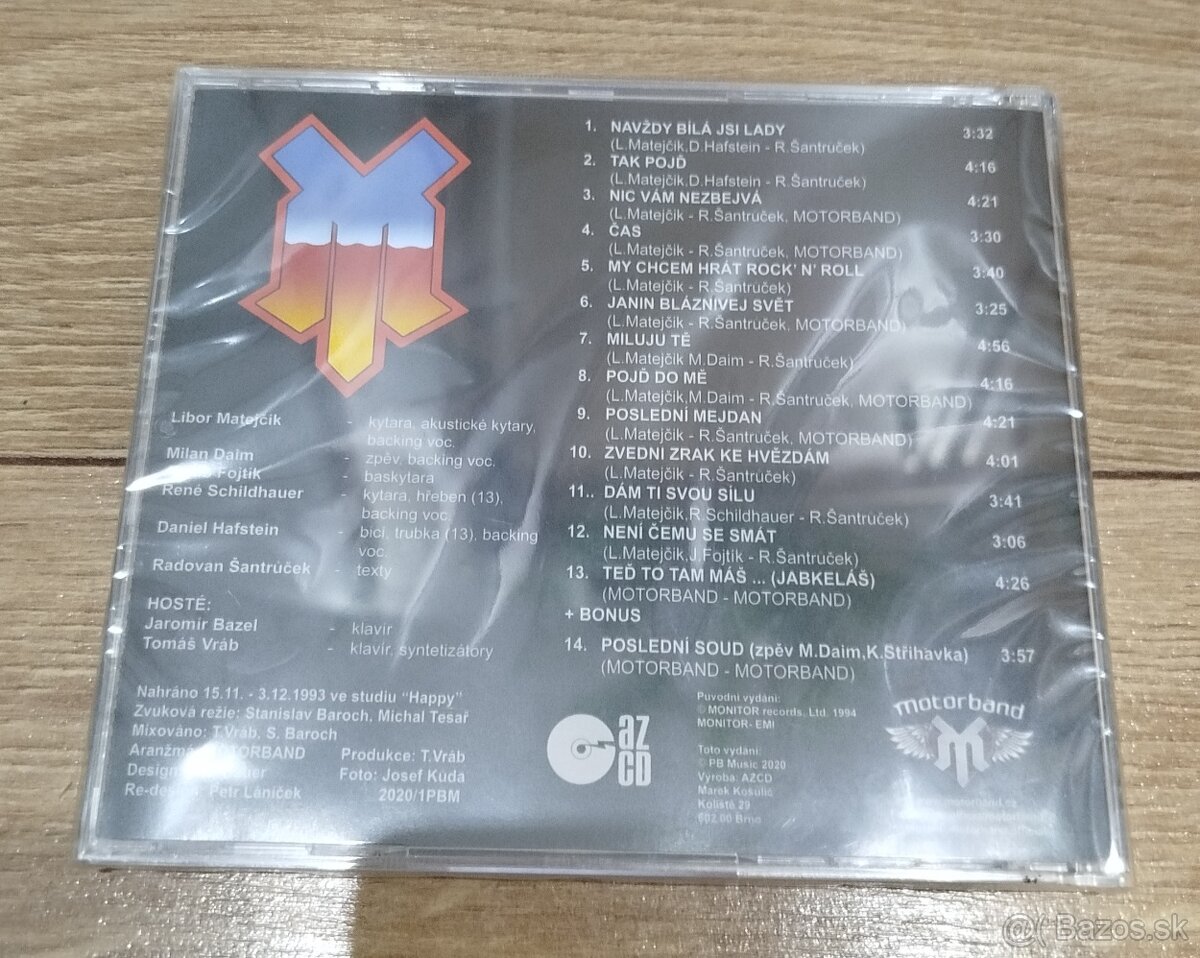 Predám nové CD MOTORBAND - Rock N roll - 3