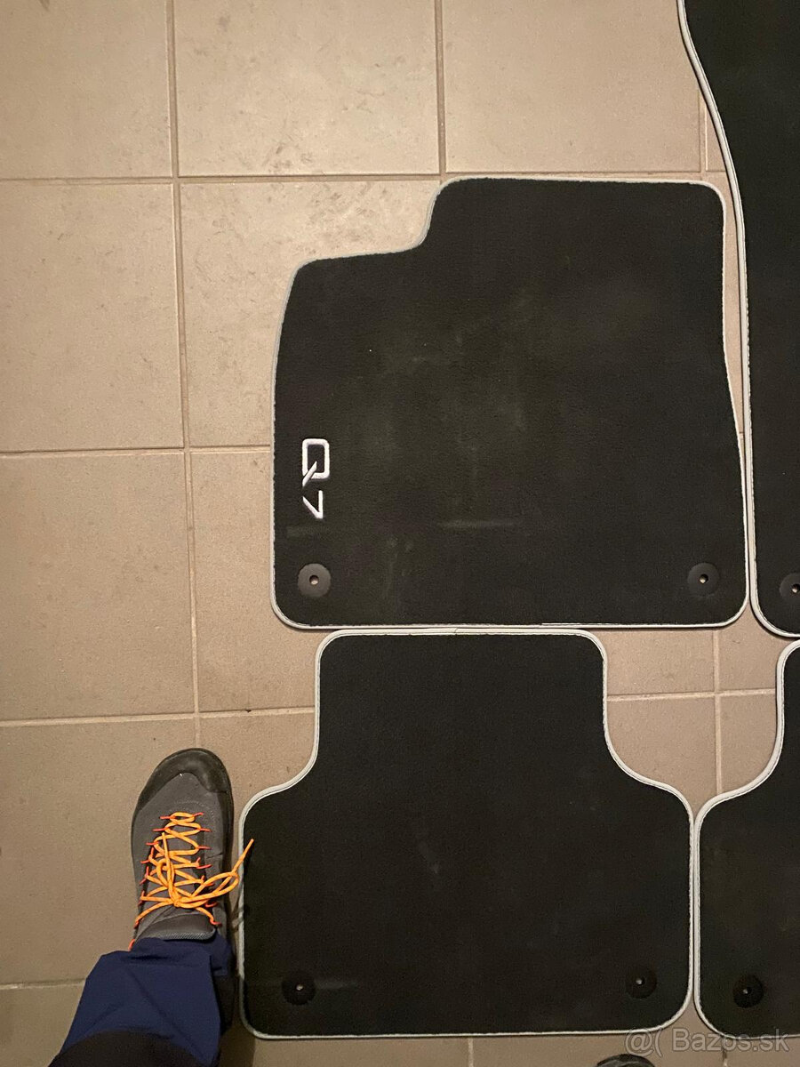 Luxusné welúrové koberečky Audi Q7 - 3