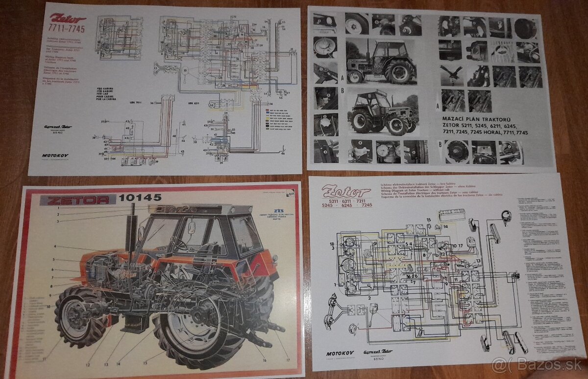 Zetor - príručky, návody, plagáty, katalógy ND - 3