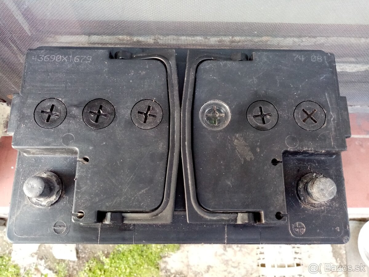 AUTOBATÉRIA - AKUMULÁTOR - Baterka ..12v 74ah - 3