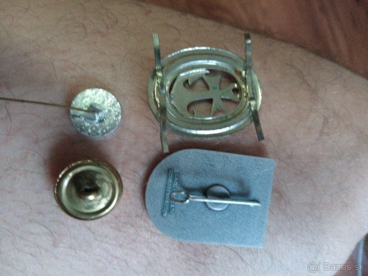 Odznaky lode,kotva.Námorníctvo. - 3