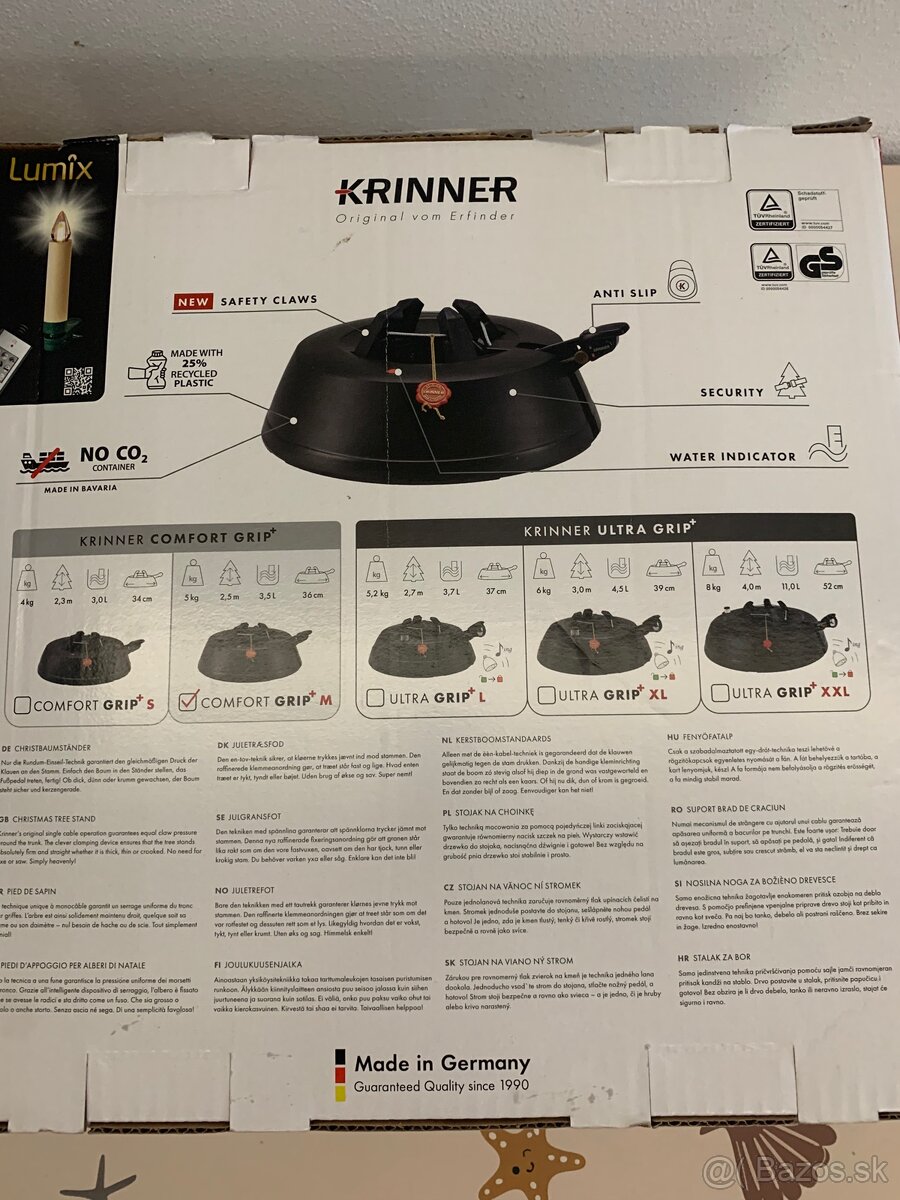 Krinner - stojan na vianočný stromček M - 3