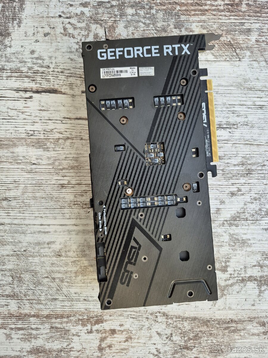 Predám ASUS GeForce RTX 3070 OC Edition 8GB - 3