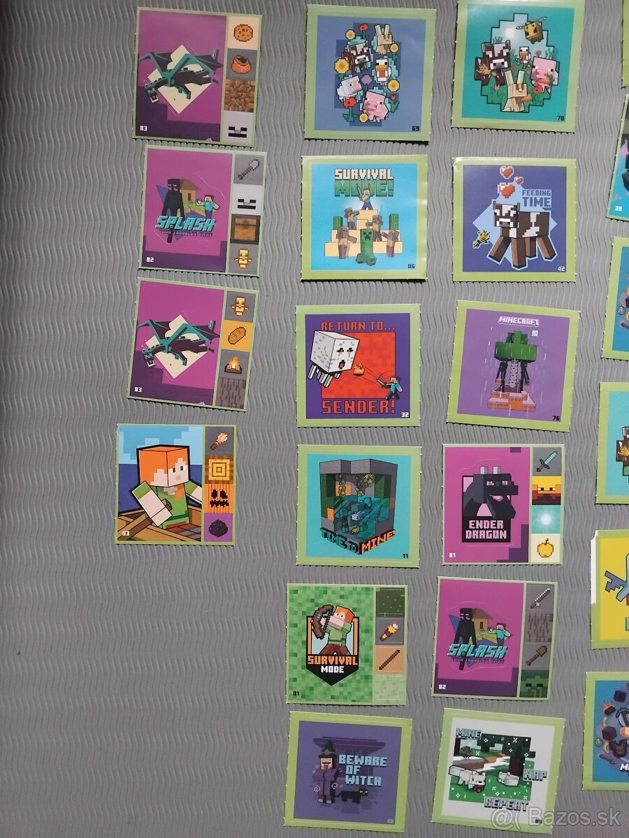 Minecraft samolepky - 3