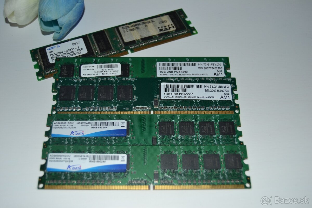 Apacer 1GB DDR2 - 5300 A 4300 - 3