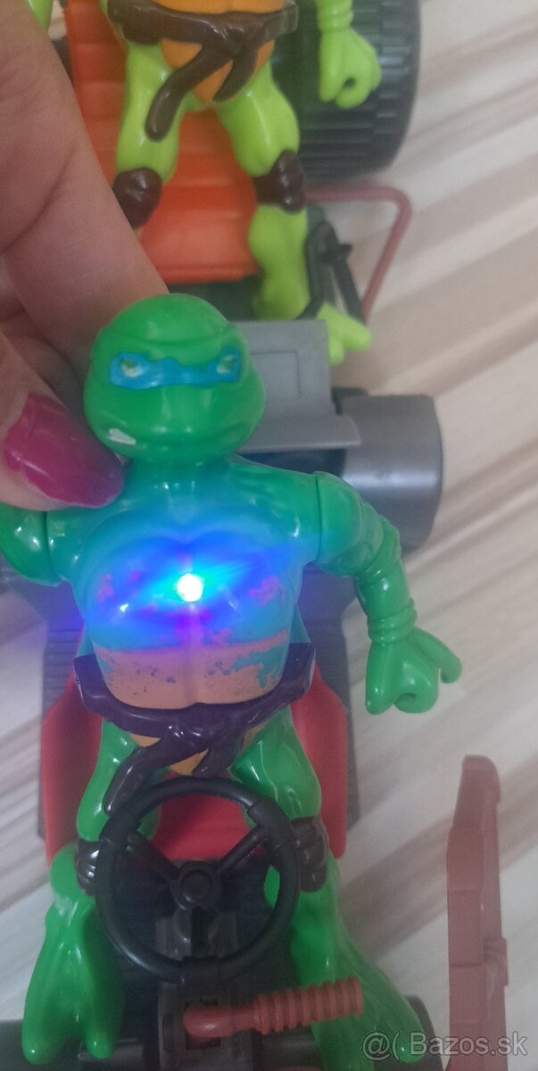 NINJA korytnačky autá s postavičkami - 3