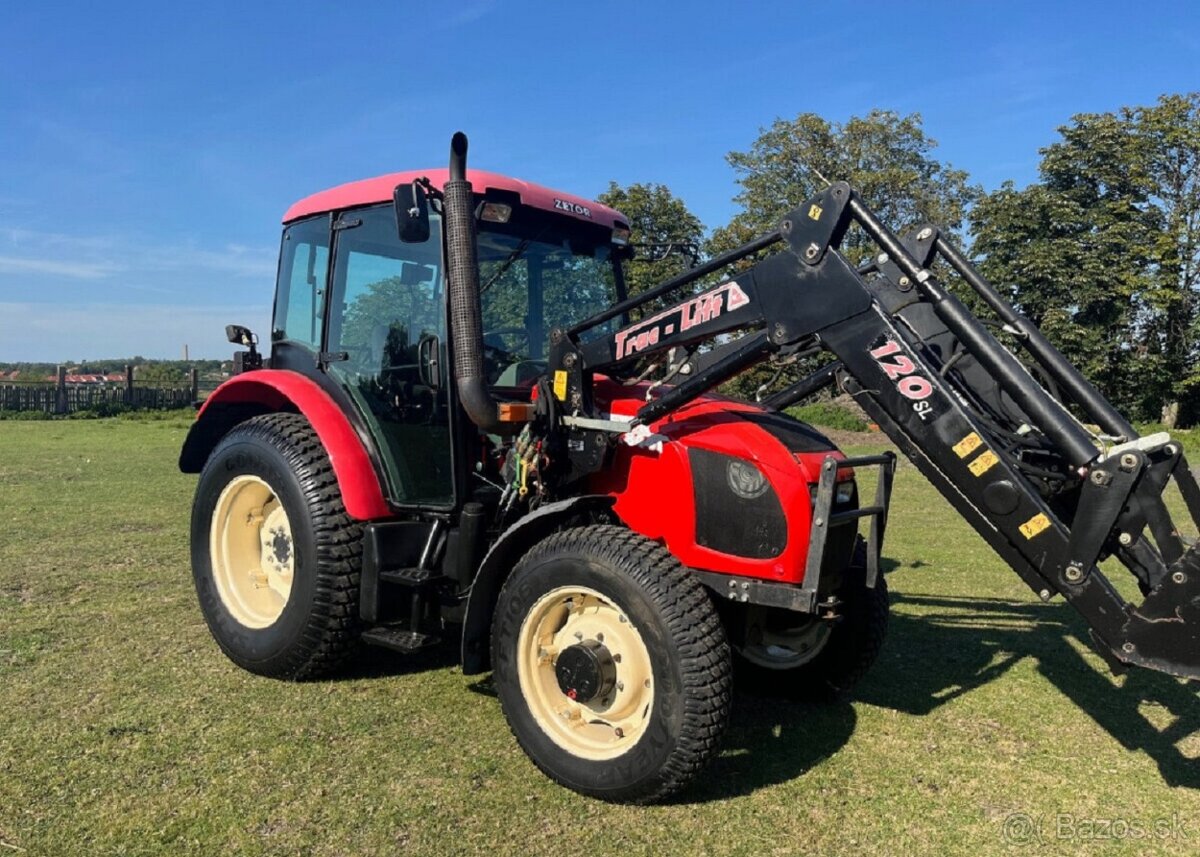 traktor#ZetorProxima8441#Čelný nakladač–4-valec84 HP– - 3