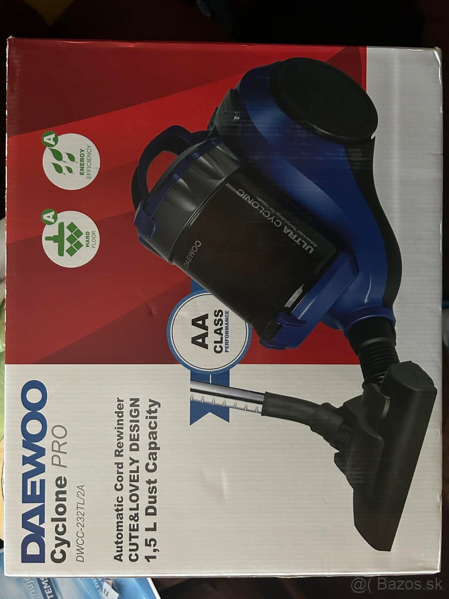 Daewoo RCC-124TL/2A DWCC- 232TL2A bezvreckový vysávac - 3