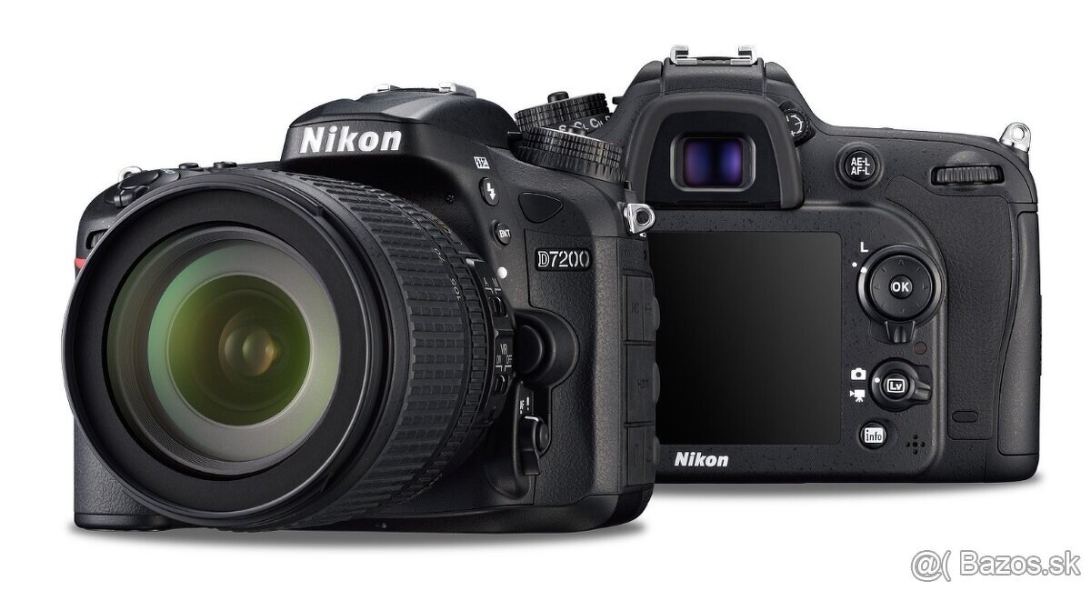 Nikon D7200 - vrchol DX nová, vyskúšaná - 3