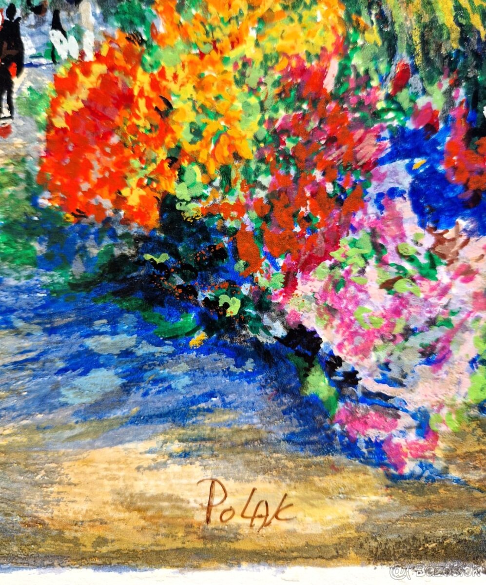 DIMITRI POLAK (ručne podpísané) (Serigrafia) impressionizmus - 3