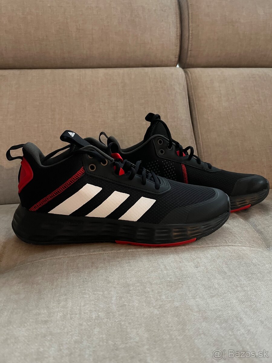 Pánske tenisky Adidas Ownthegame 2.0, čierne, veľkosť 45 - 3