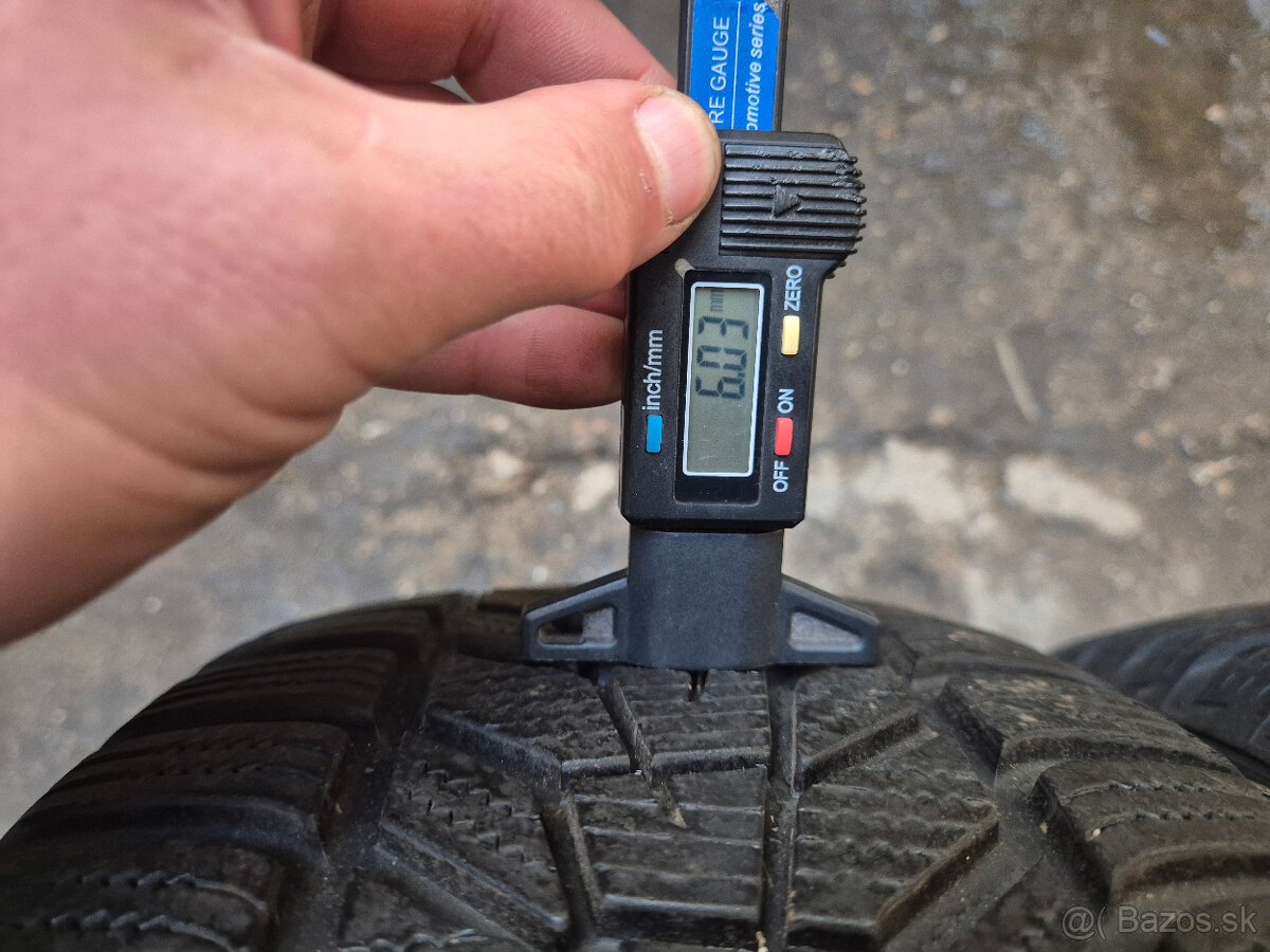 225/60 r17 zimné 2 ks HANKOOK dezén 6 mm DOT2022 - 3