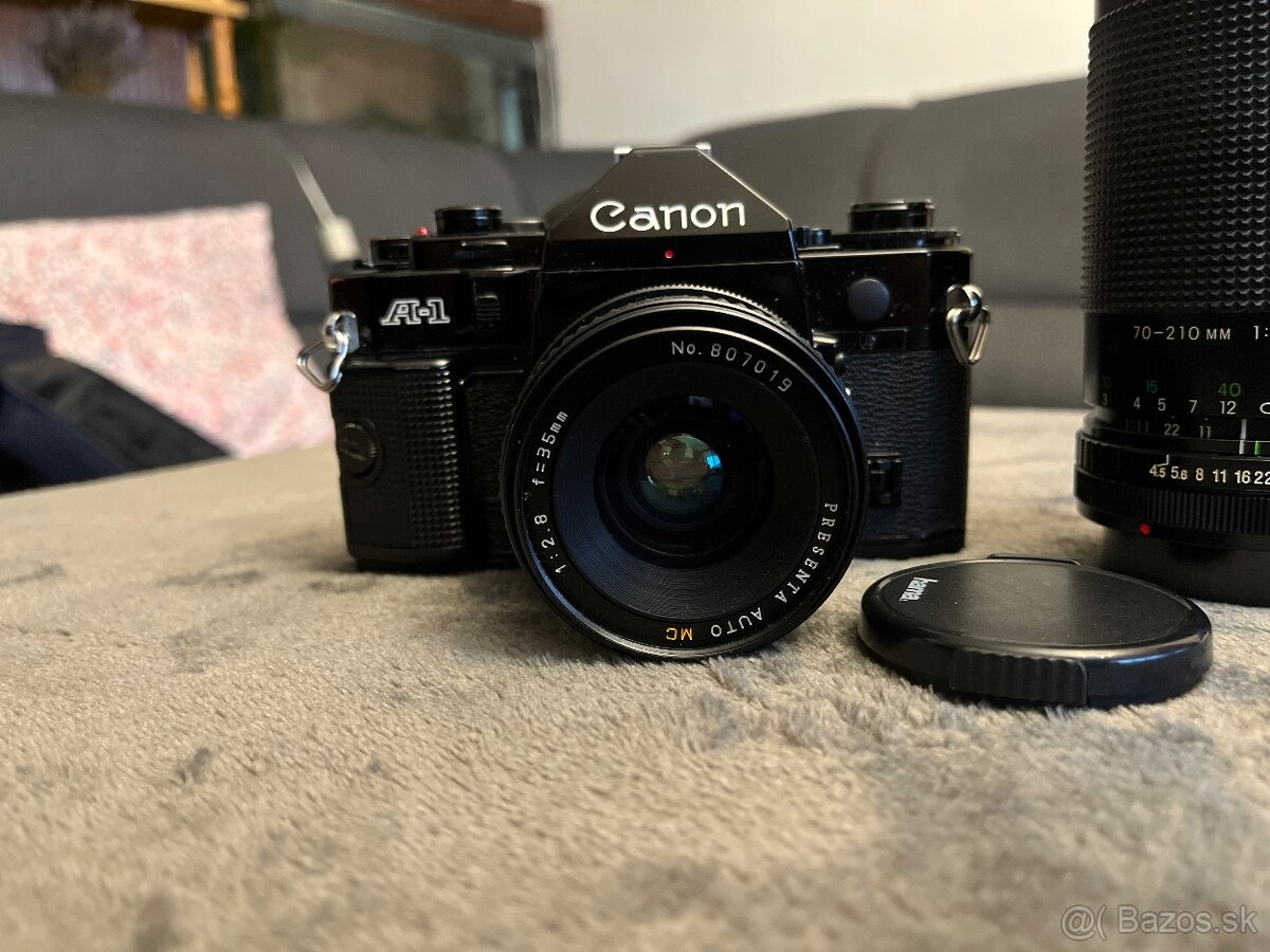 Canon A1 28mm f/2.8 a 70-210mm f4.5-5.6 - 3