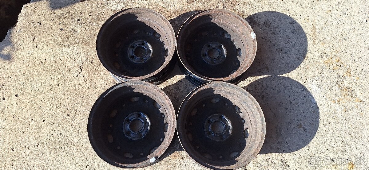 Plechové disky 5x100 R14 - 3