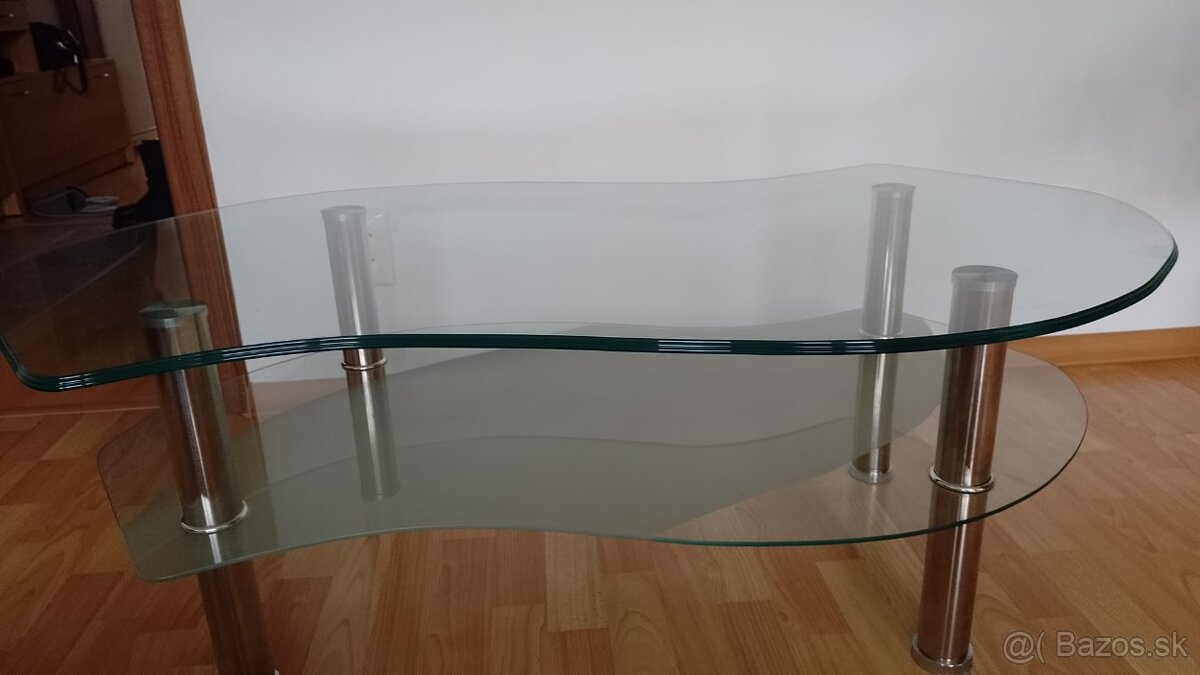 Sklenený konferenčný stolík - 3