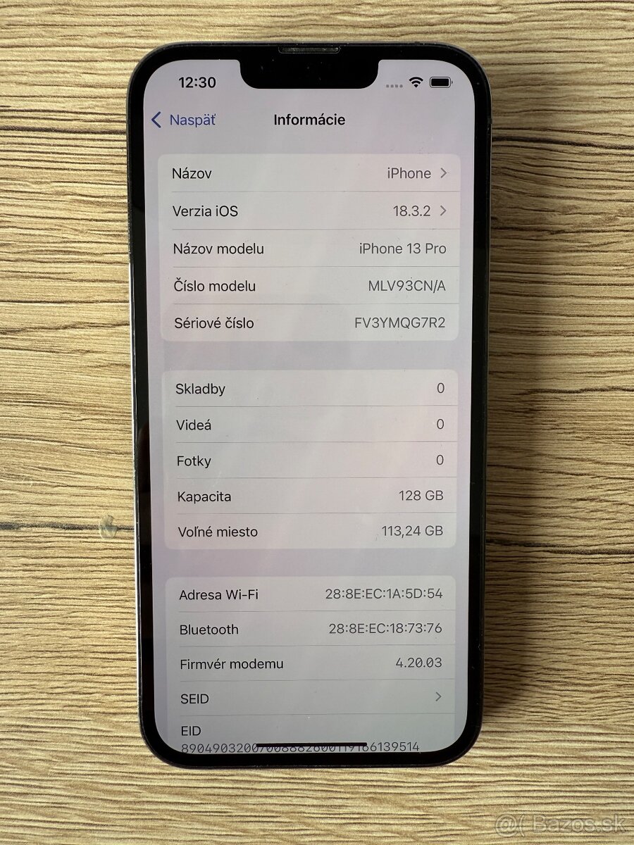 Apple iPhone 13 Pro 128GB Graphite - 3