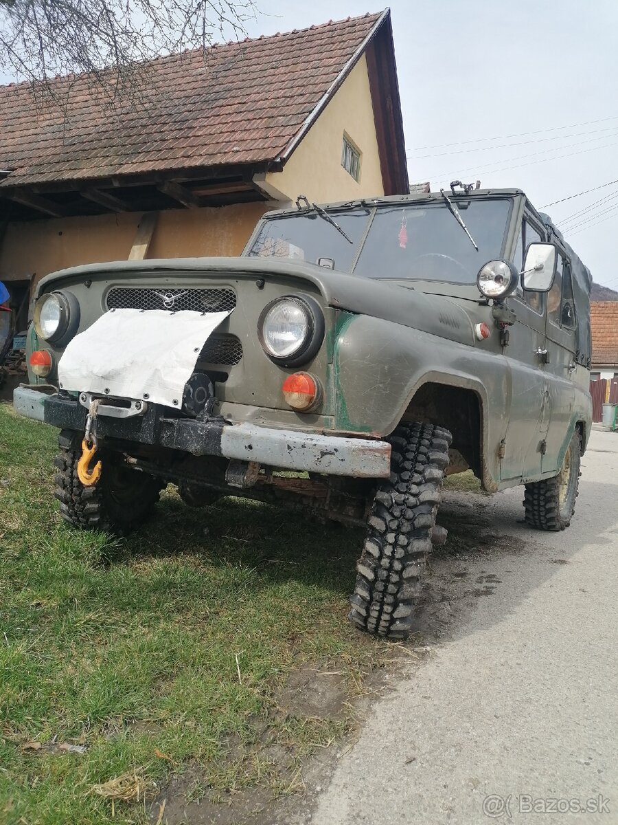 Uaz 469 Diesel lombardiny V4. - 3