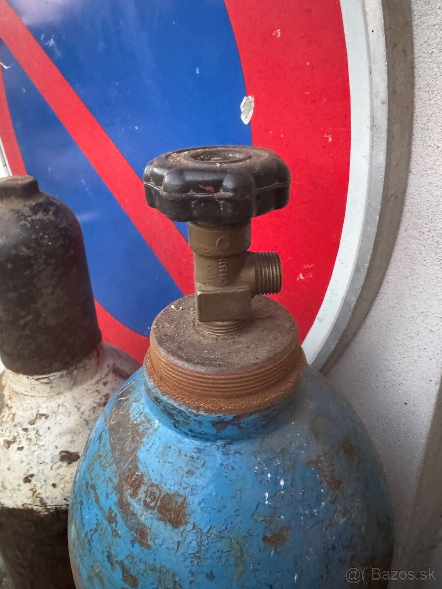 Fľaše plyn kyslík + horáky - 3