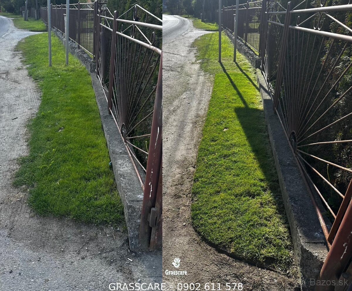 kosenie trávy,strihanie stromčekov- detail Grasscare - 3