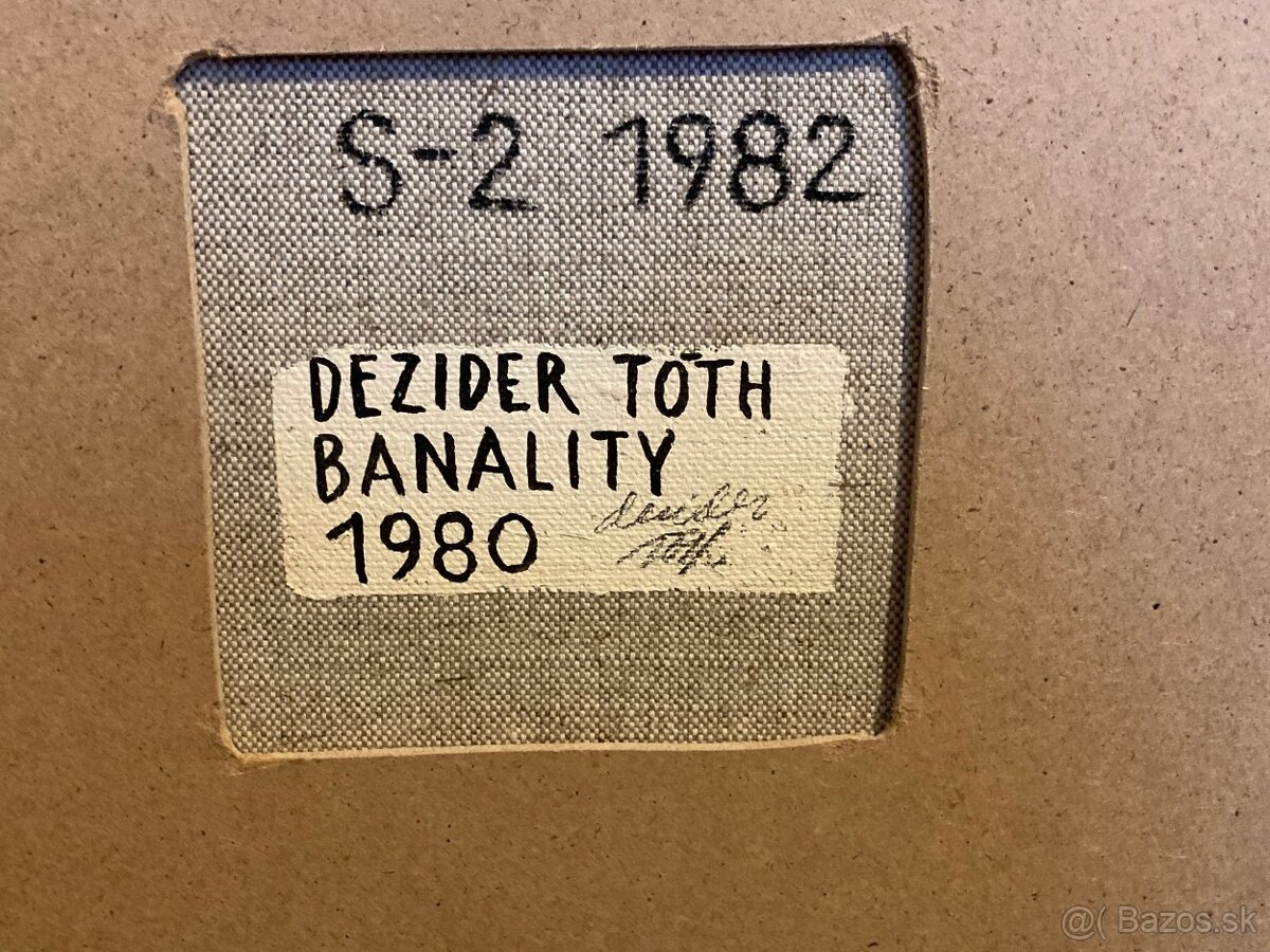 Dezider Toth - Bez názvu (cyklus Banality) - 3