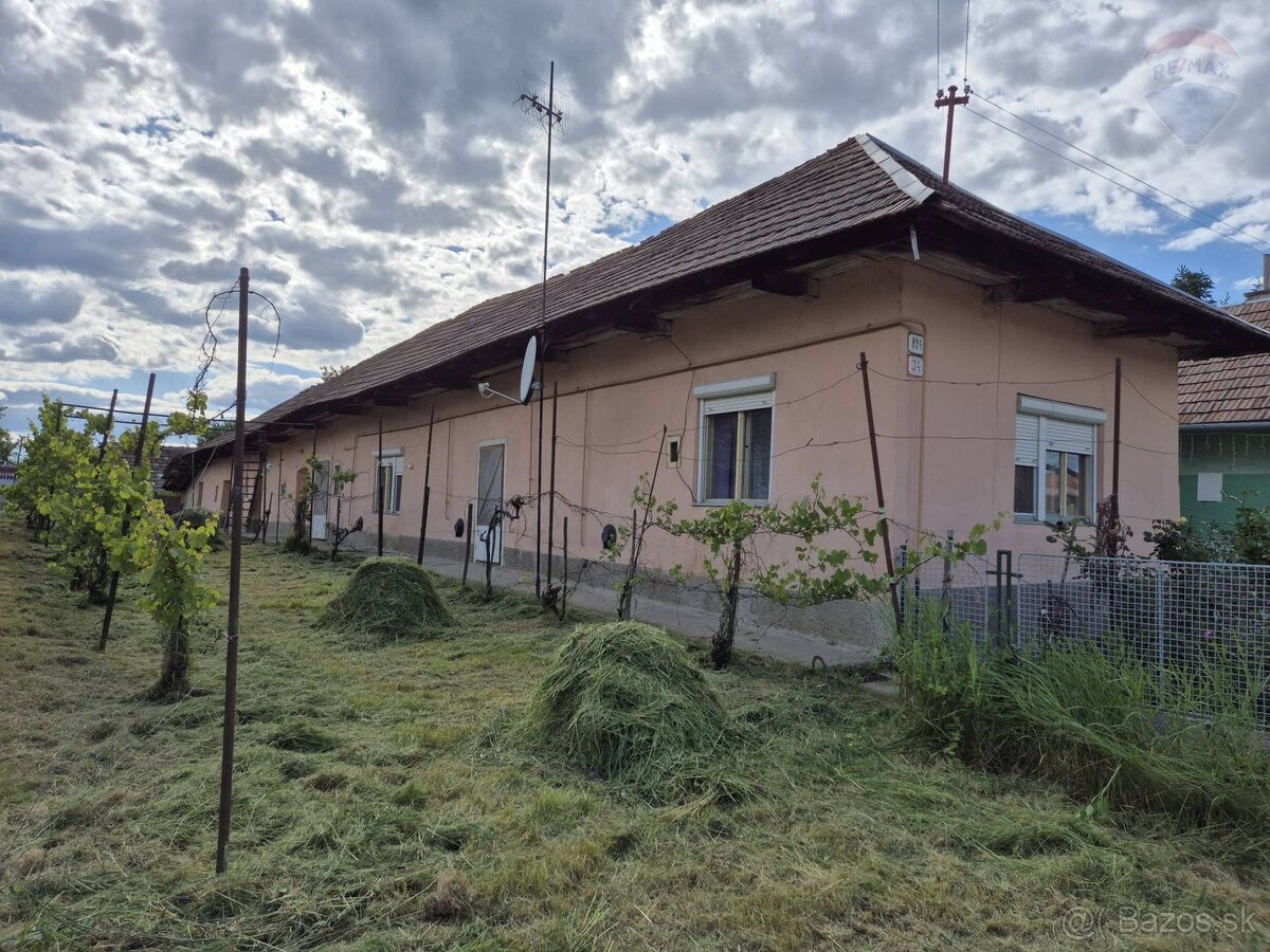 Gazdovský dom na 20á pozemku v Tekovských Lužanoch - 3