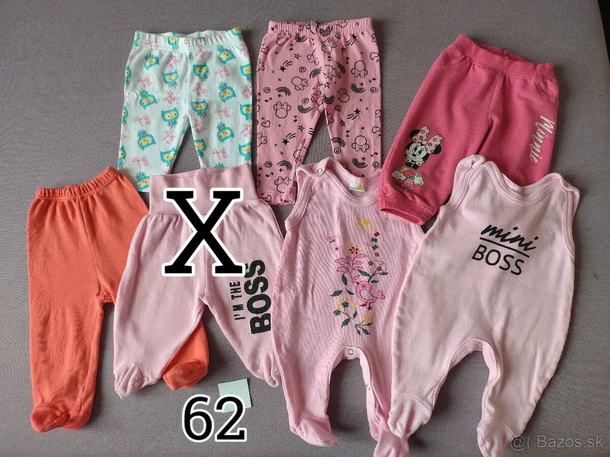 Detské/ dojčenské kratasy, dupačky, polodupačky, tepláky, le - 3