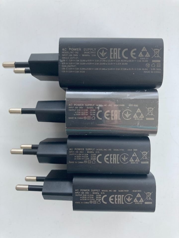 Nabíjačka Motorola 50W , 30W alebo 20W - 3