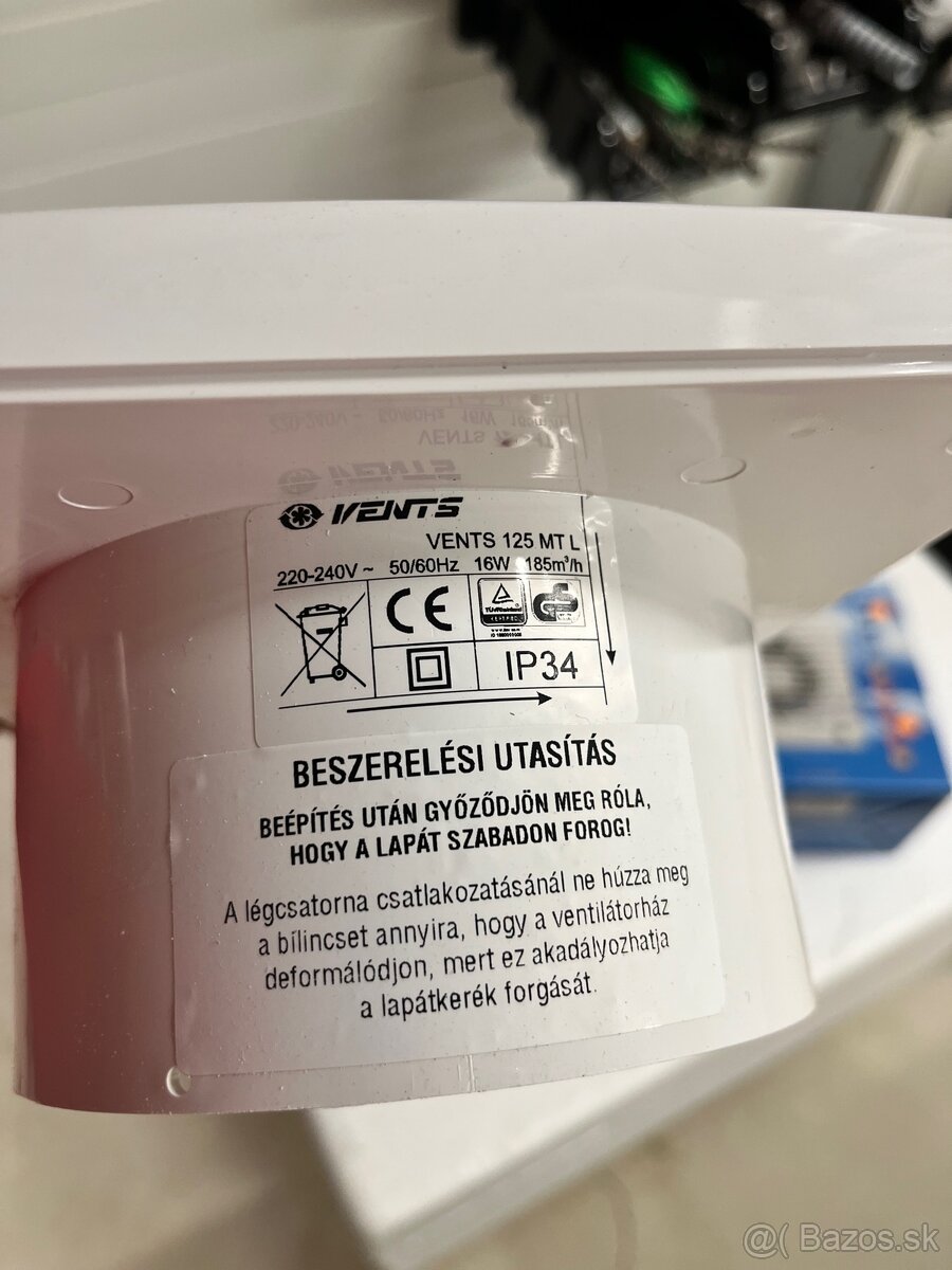 Ventilátor VENTS 125 - 3