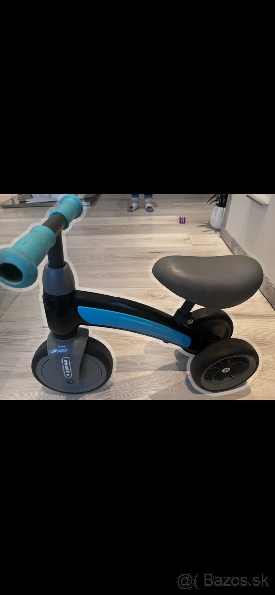 Odrážadlo Qplay Sweetie modré - 3