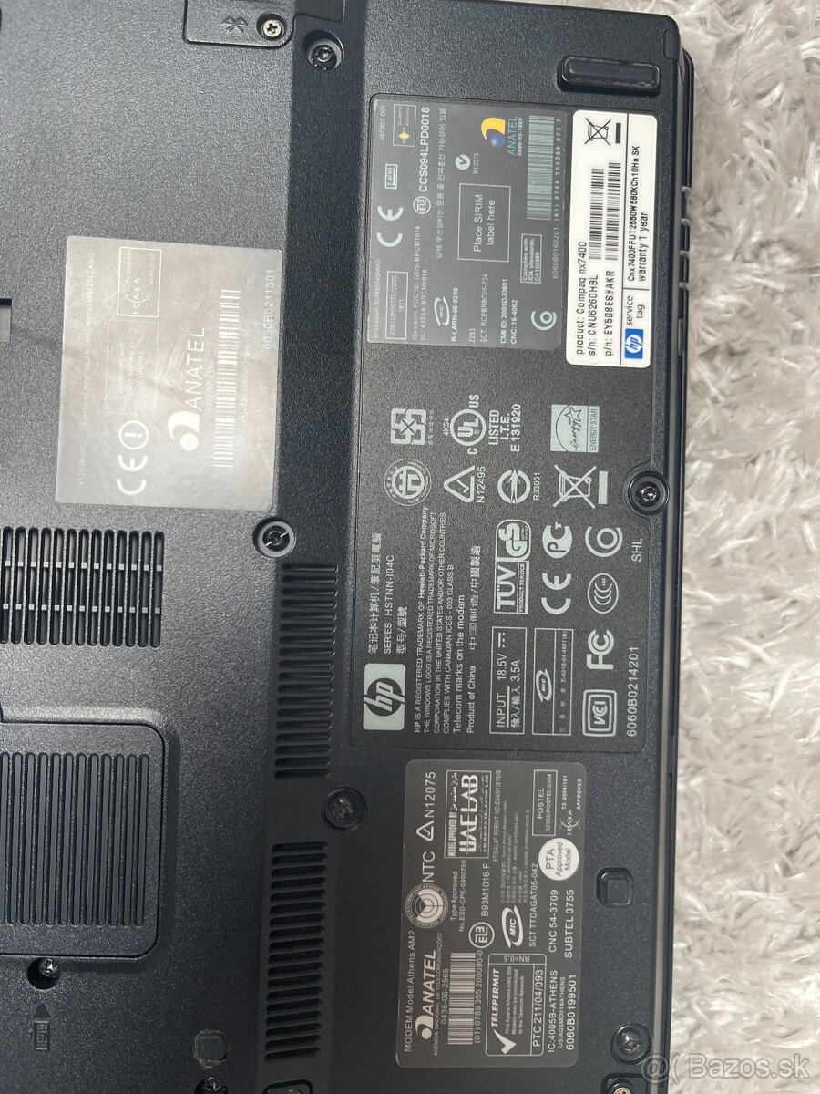 HP COMPAQ nx 7400 - 3