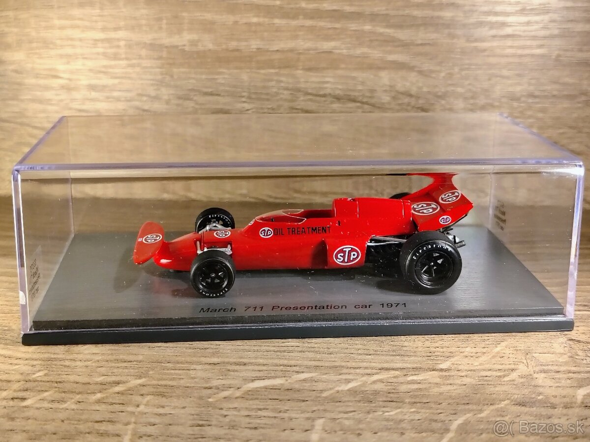 1:43 F1 March 711 Press Car - 3