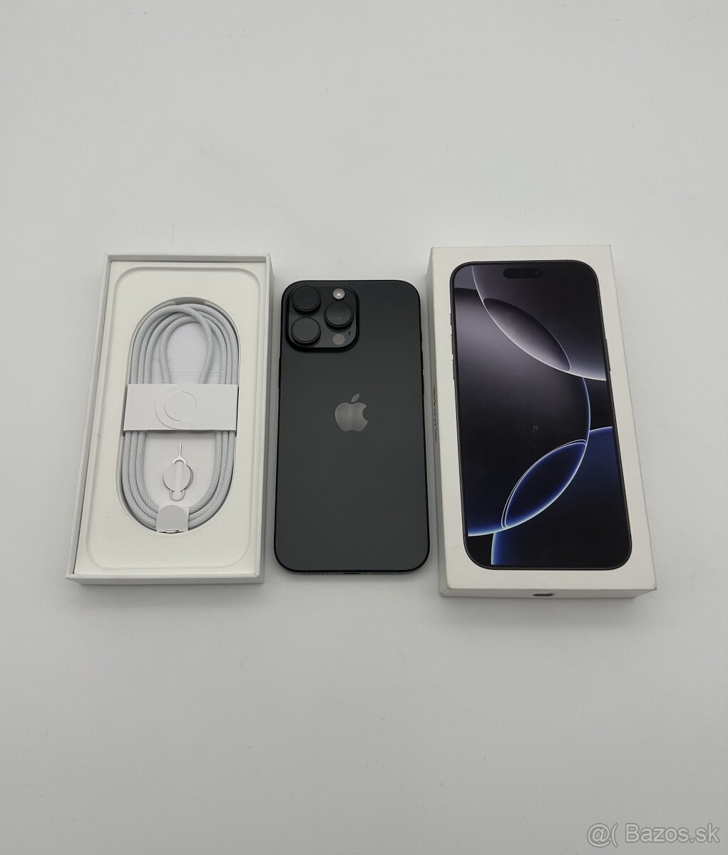 iPhone 16 Pro Max 512GB Black Titanium + ZÁRUKA - 3