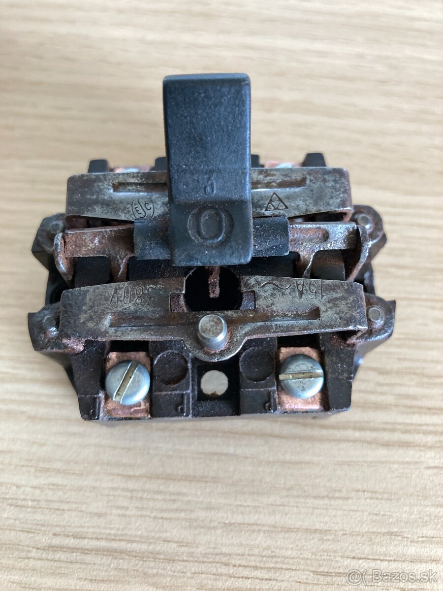 Retro smaltovaný vypínač - 3