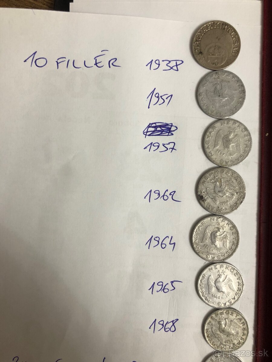 Mince (1894-1986/1,2,10 Fillér) - 3