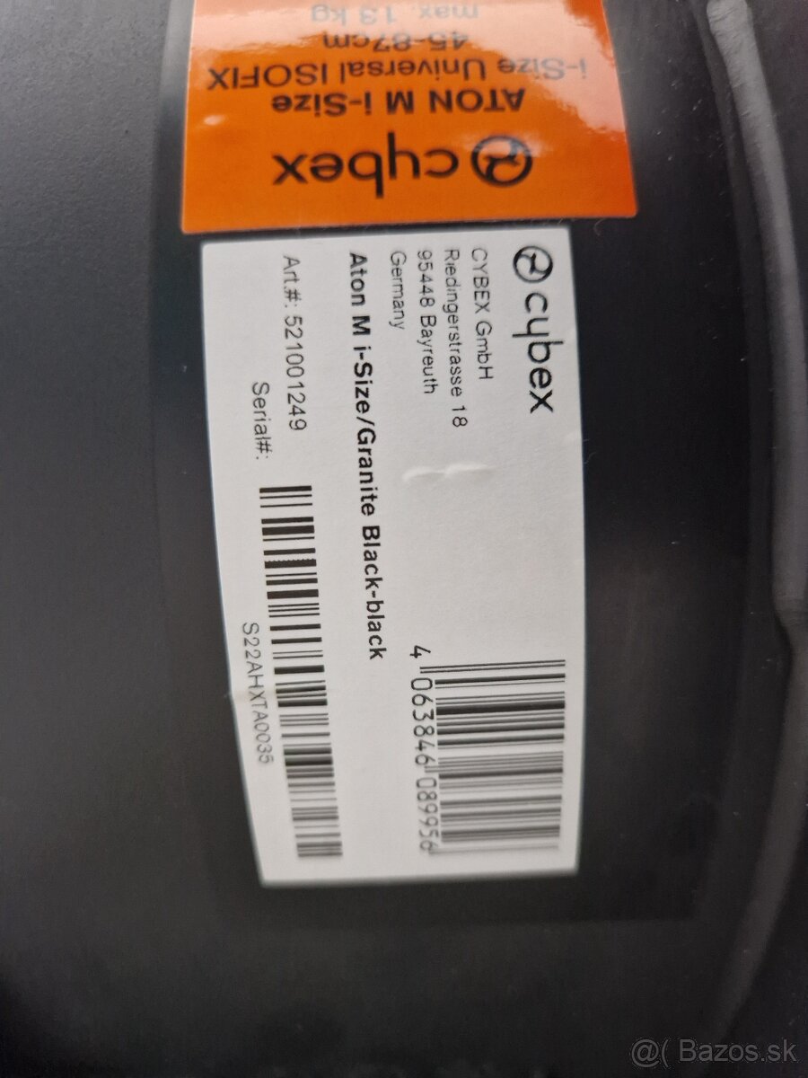 Autosedacka Cybex Aton M isize - 3