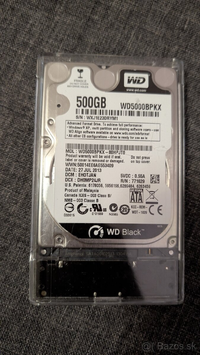 Puzdro pre SSD alebo HDD - 3