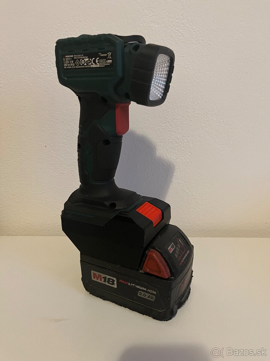 Adaptér Milwaukee → Parkside X20V Team - 3