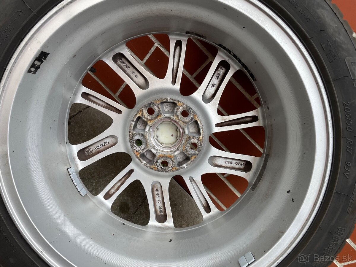 Predám originálne disky Mazda s pneumatikami - 3