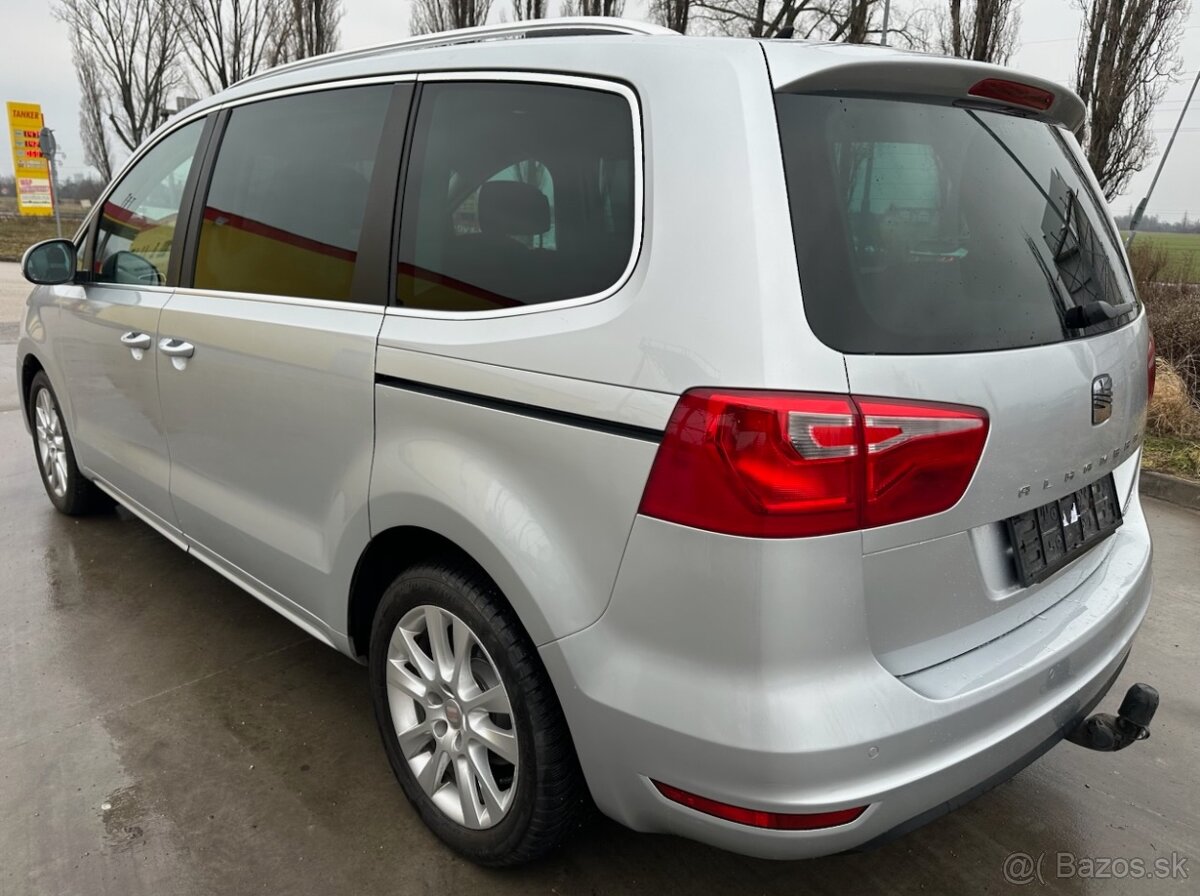 Seat Alhambra 2.0,103 kW,4x4,11/2013,7miestne - 3
