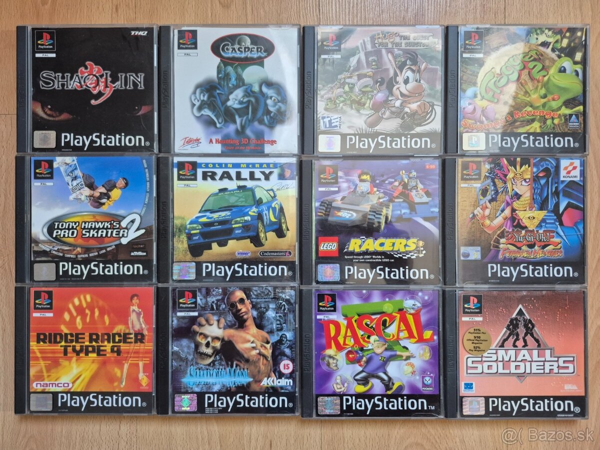 Predám hry na PS1 od 3€. - 3